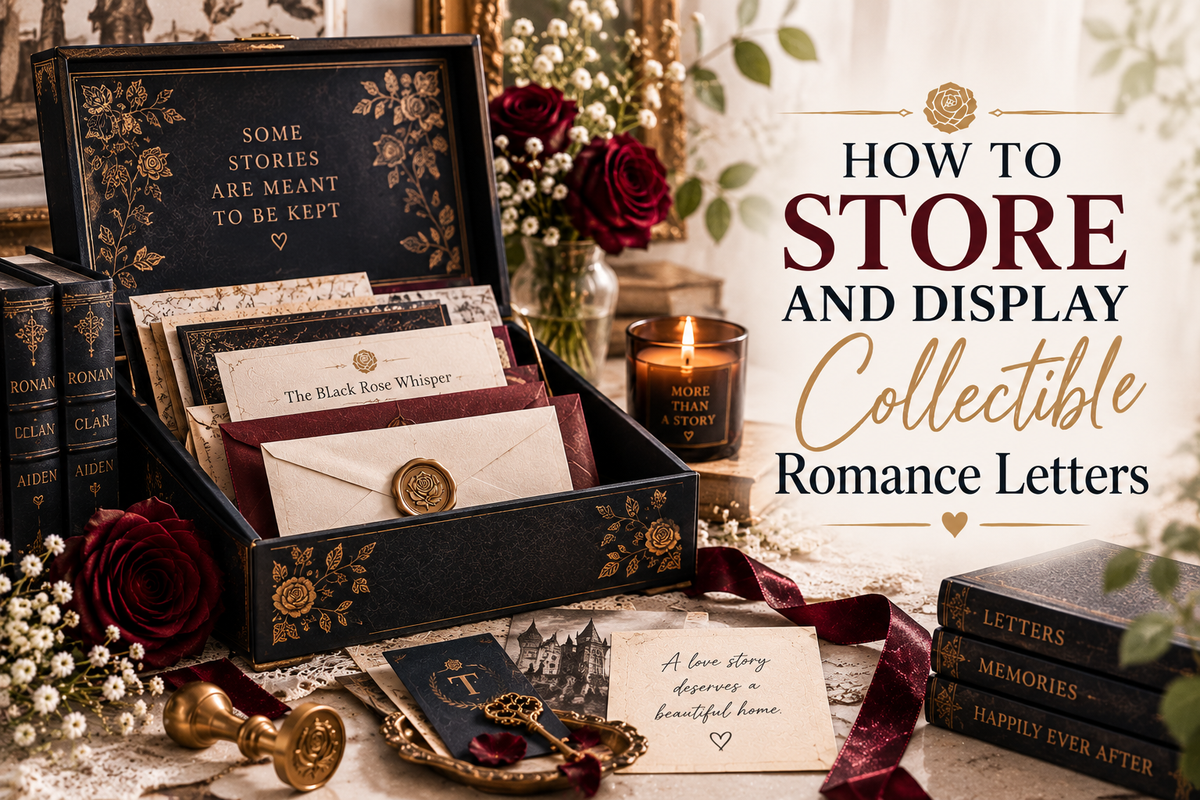 How To Store And Display Collectible Romance Letters