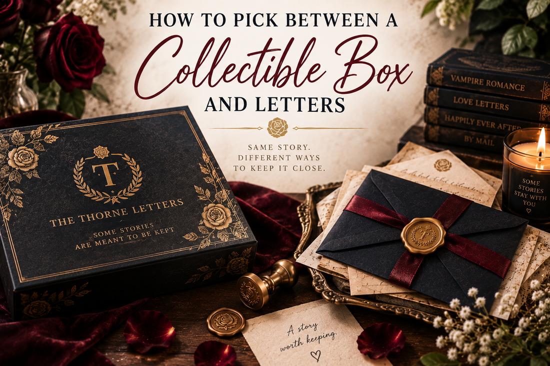 How To Pick Between A Collectible Box And Letters