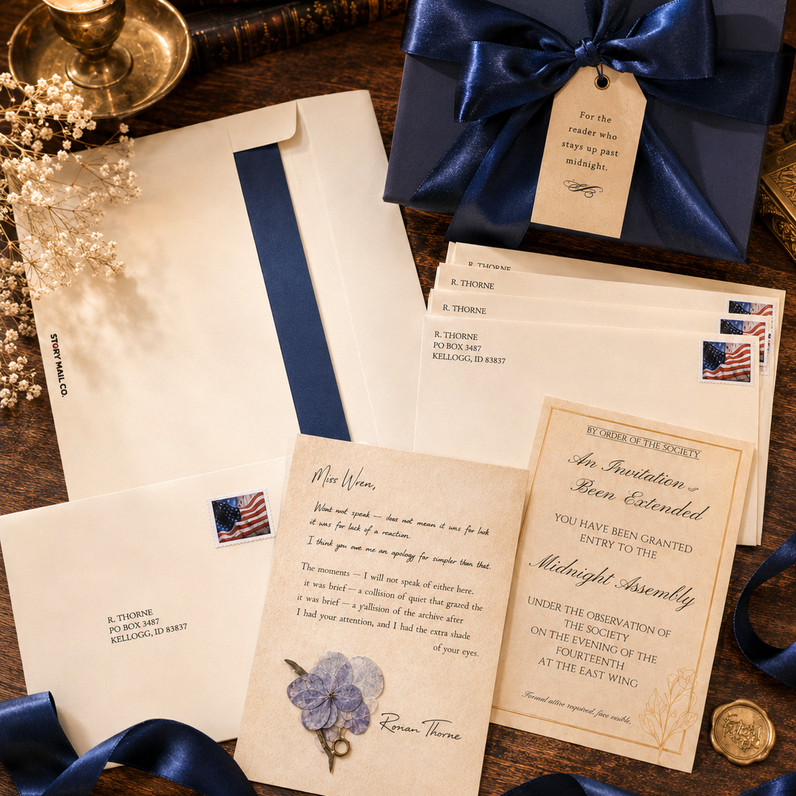 The Thorne Letters: Season One — A Vampire Romance Gift
