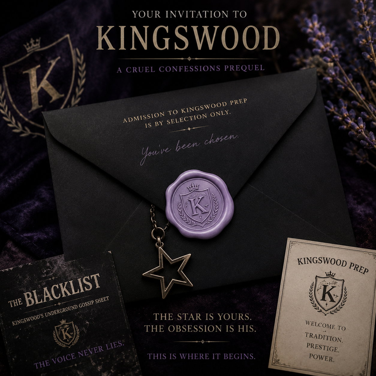Your Invitation to Kingswood — A Cruel Confessions Prequel
