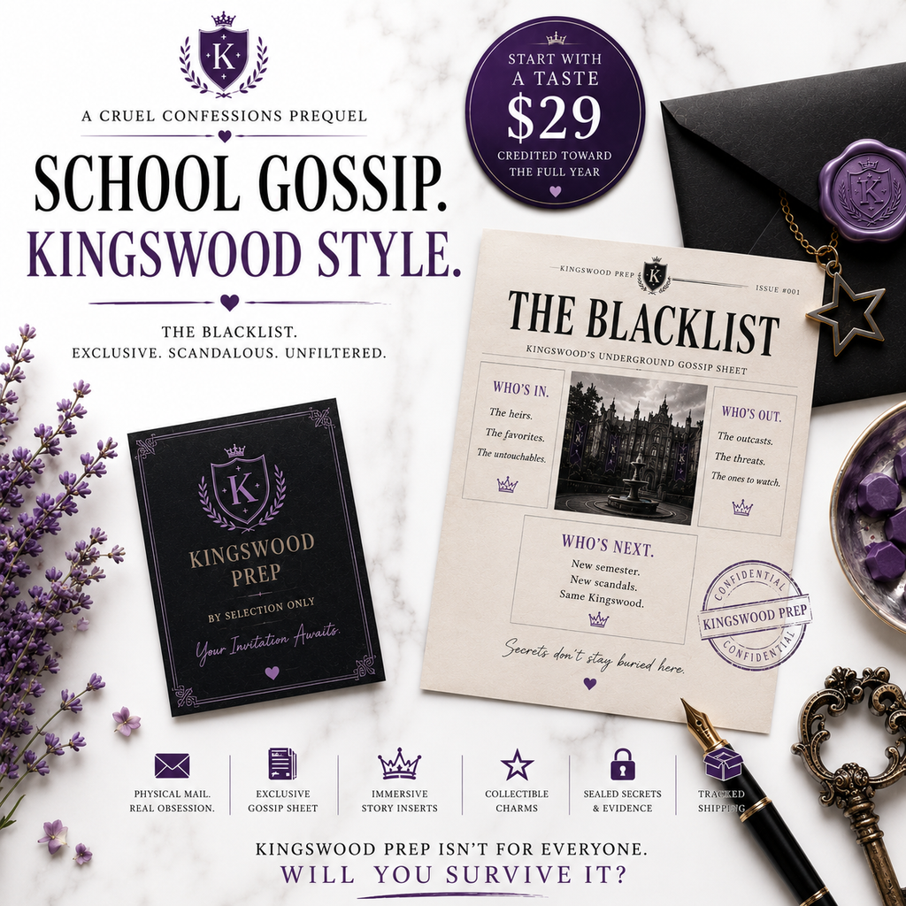 Your Invitation to Kingswood — A Cruel Confessions Prequel